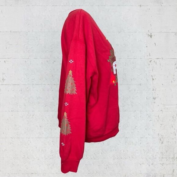 Home Alone Light Up Christmas Holiday Ugly Sweatshirt Sweater Size XL - Picture 6 of 12